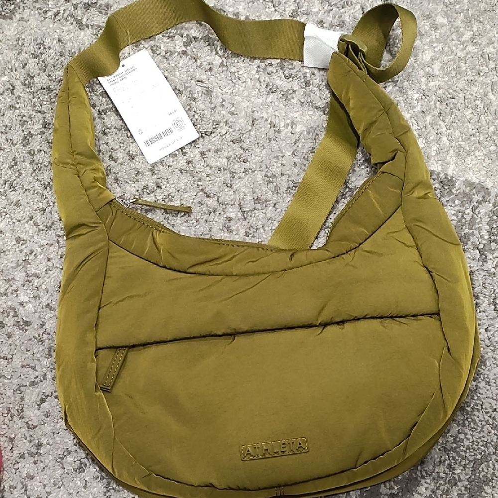 Athleta Sheen Small Crossbody Hobo Bag - Picture 2 of 5